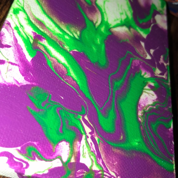 Bundle of 3 Pour Paintings - Picture 5 of 6